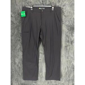 Unionbay UB Tech Rainier Travel Chino Mens 38x32 Black Stretch Pants‎ Y15CXWE